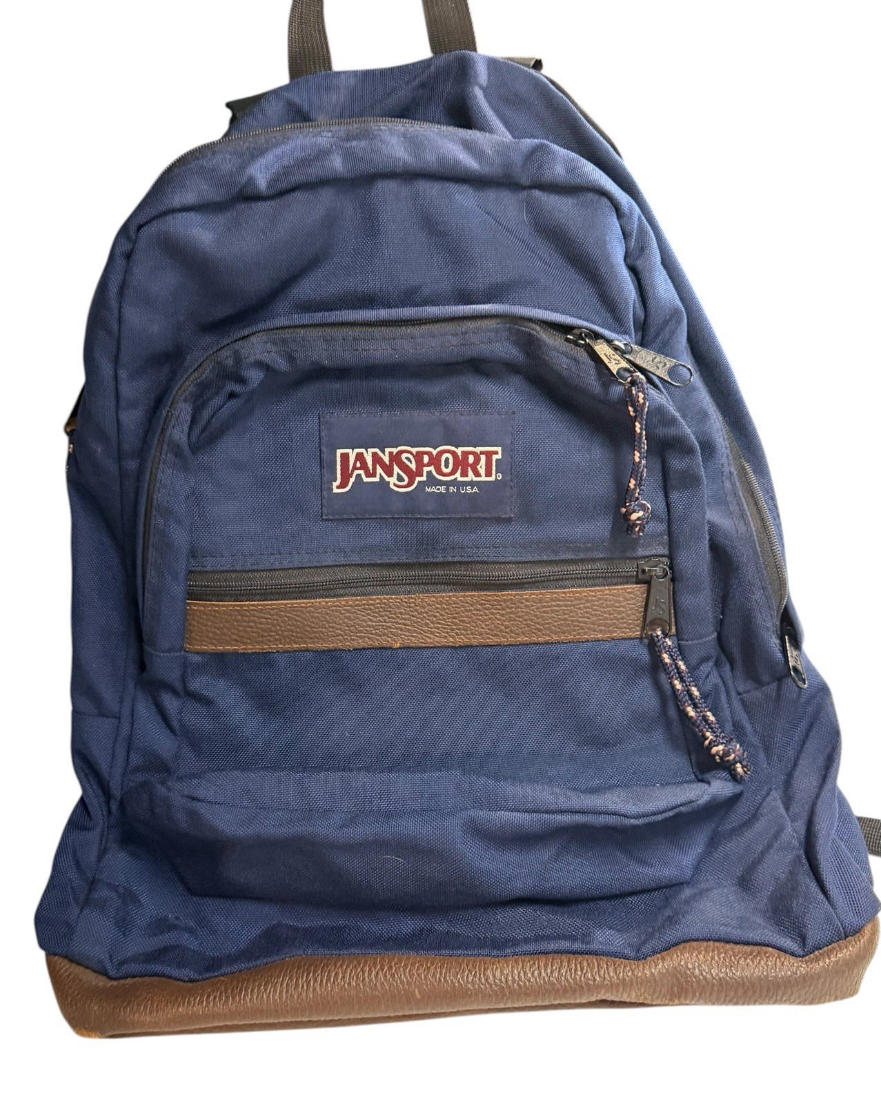 JanSport Cool Student 15″ Laptop Backpack Navy Blue Vtg 90s USA Made