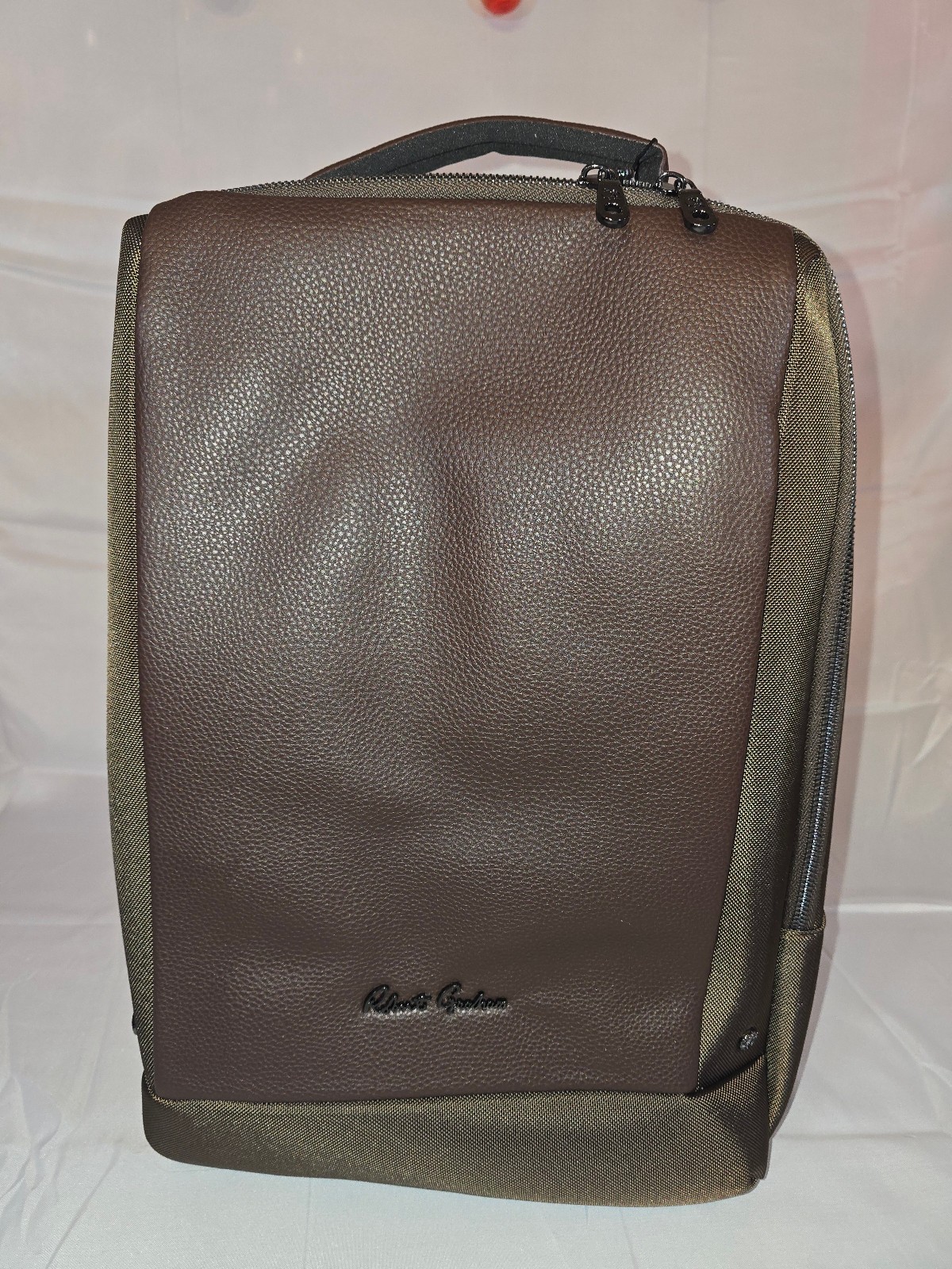 Robert Graham Thurston Mix Media Backpack,Padded Laptop Pocked, MSRP $228,NEW,