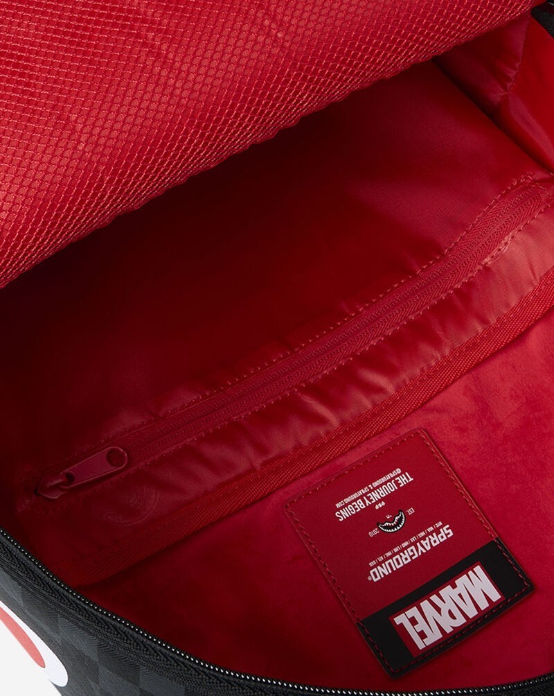 Sprayground Marvel Spider-Man Curtain Reveal Backpack New School Bag Bookbag
