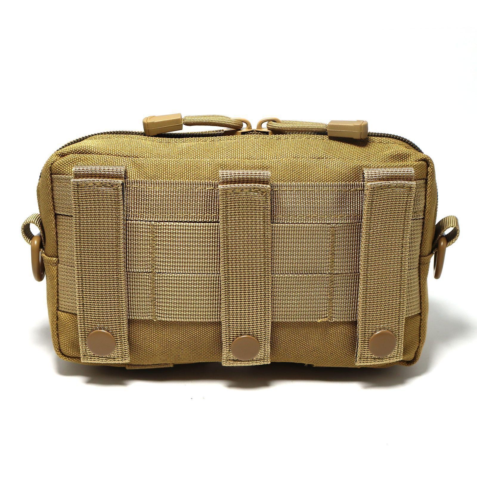 Compact Utility Organizer Pouch Waist Bag for Camping Hiking Outdoor Travel
