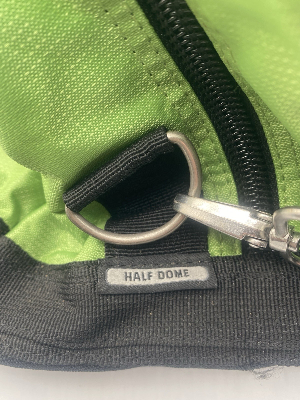 Ogio Half Dome Duffle Bag Gym Bag Black and Green with Shoulder Strap