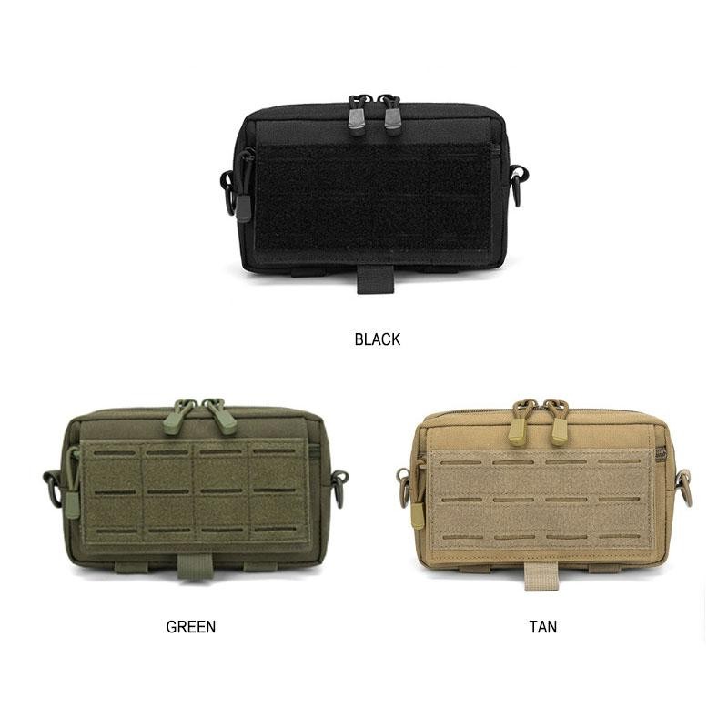 Compact Utility Organizer Pouch Waist Bag for Camping Hiking Outdoor Travel