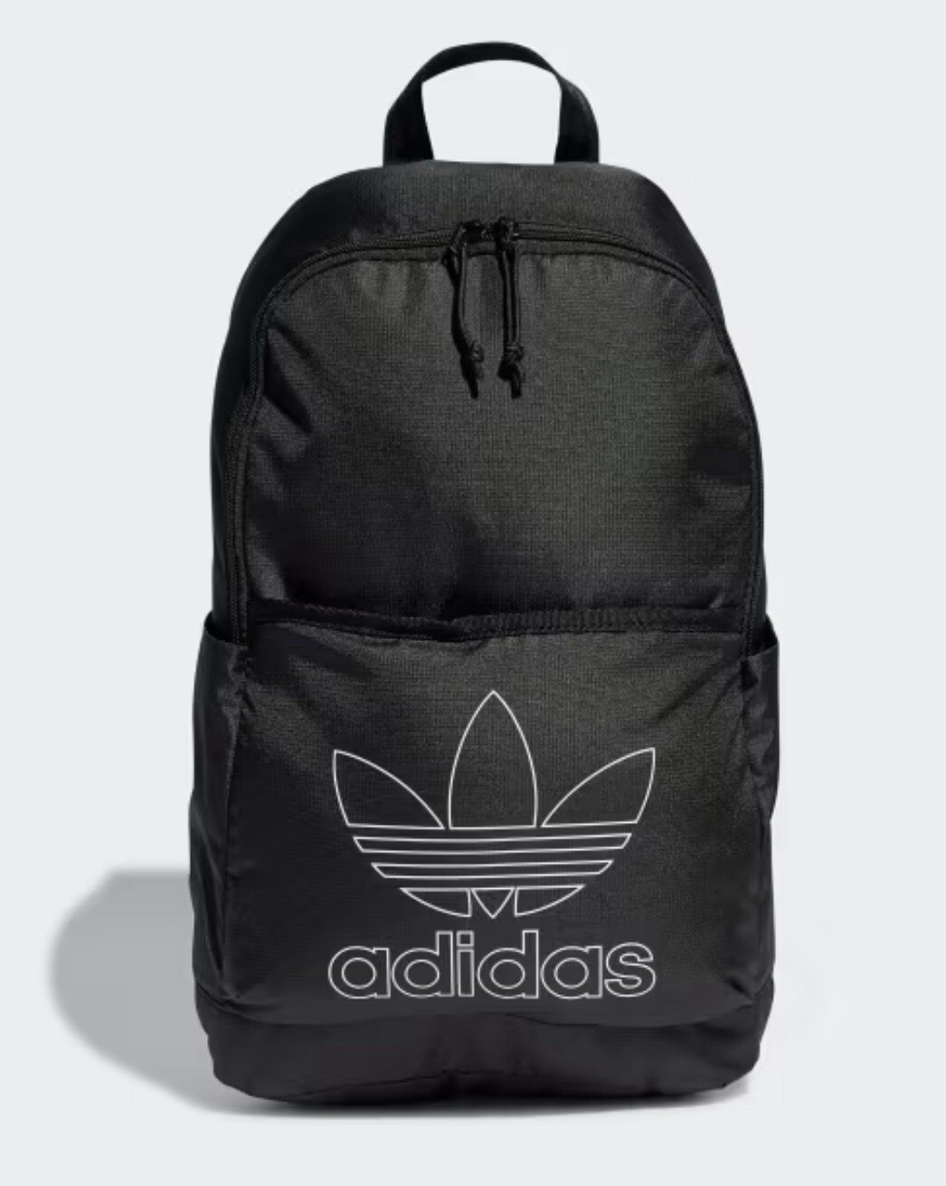 NEW adidas Originals Adicolor Backpack Black White Trefoil Outline Unisex