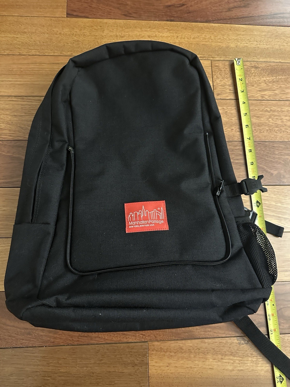 Manhattan Portage Rucksack Graduate Backpack Nylon NYC PLEASE READ MISSING PACK
