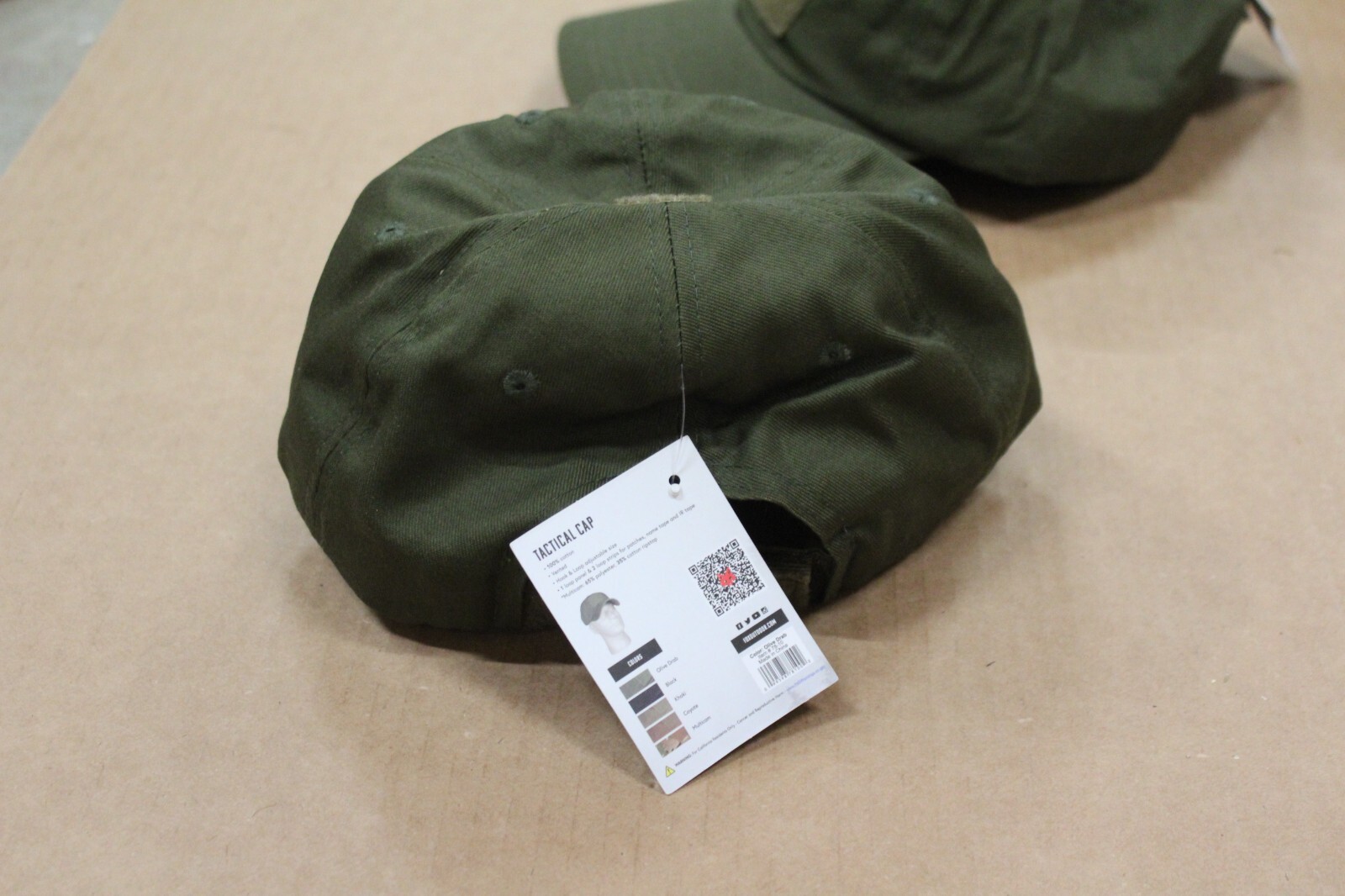 2Fox Tactical Caps, Olive Drab