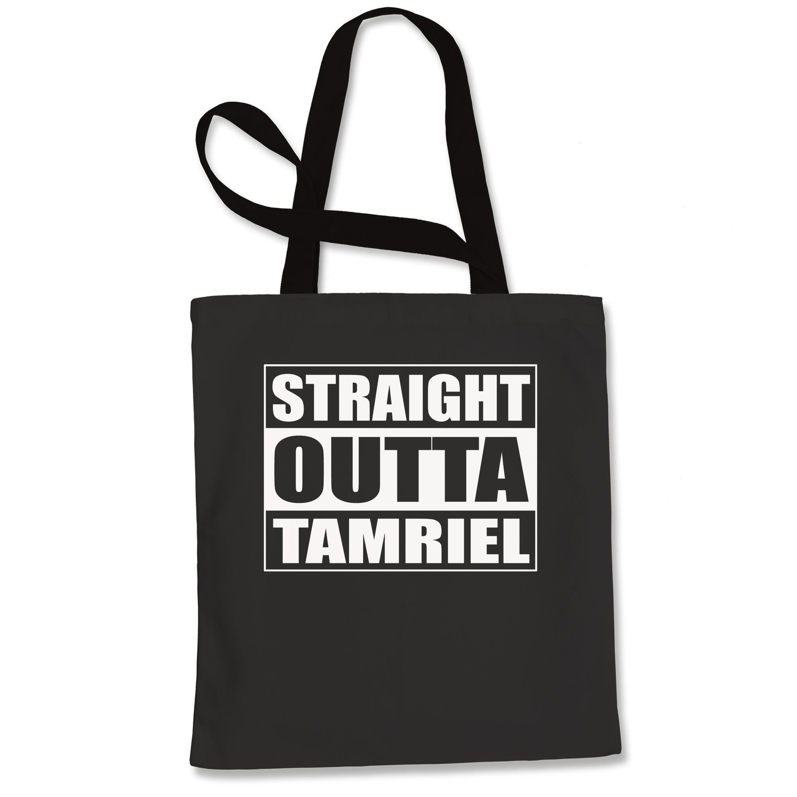 Straight Outta Tamriel Gamer Tote Bag