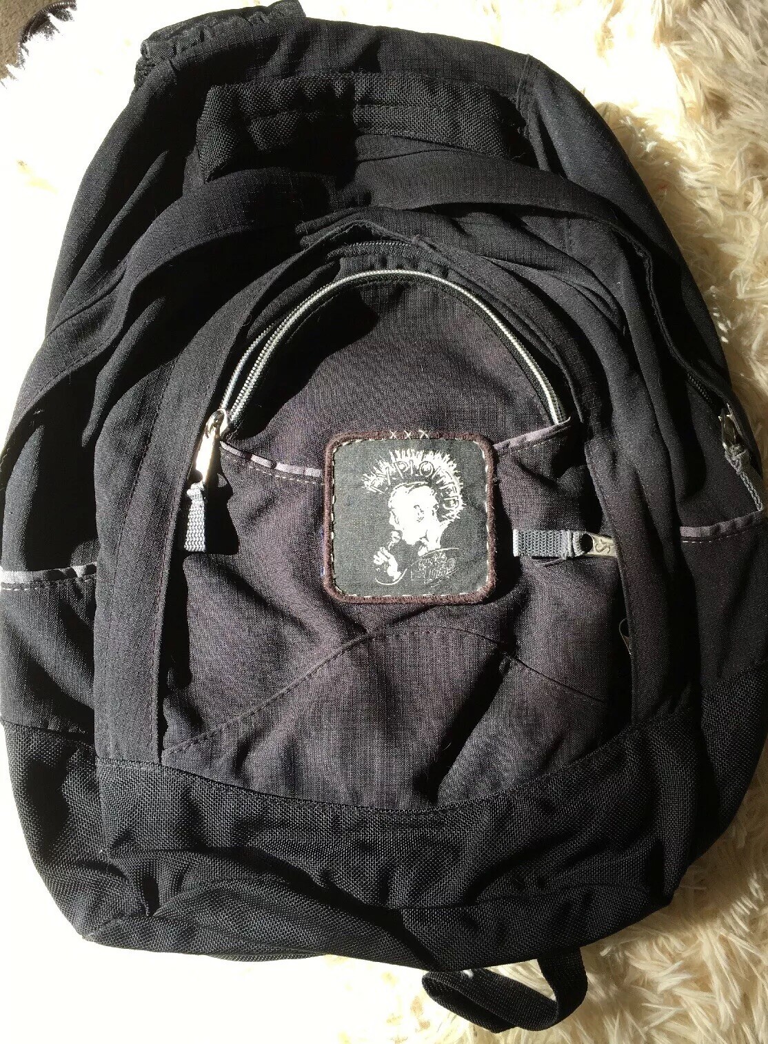The Exploited Patch Punks Not Dead Backpack Jansport Black Concert Punk Rock