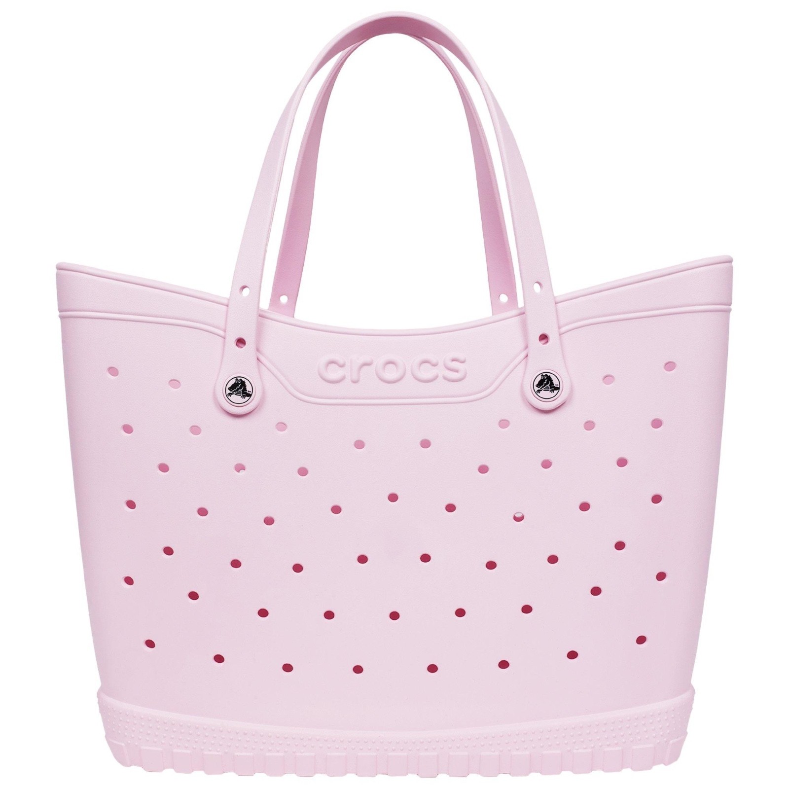 CROCS Classic Large TOTE Bag Light Pink Milk Color New NWT in Box 19”x15”x7”