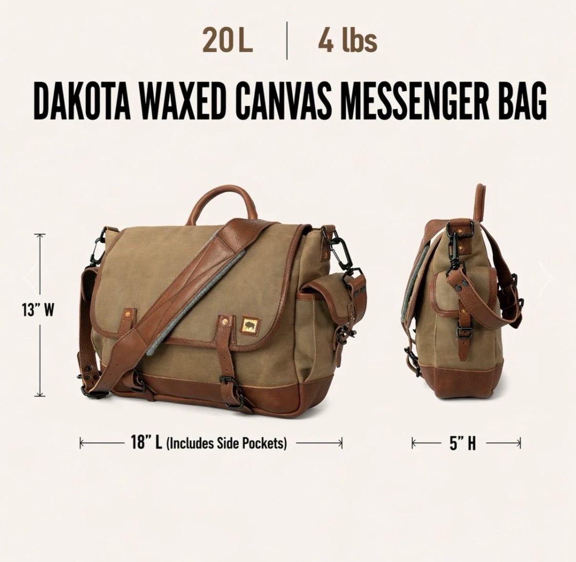 Buffalo Jackson Messenger Bag