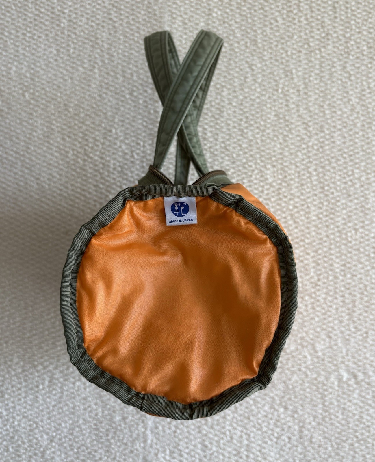 Yoshida & Co. Porter Tanker Mini Boston Bag Sage Green Used 28cm×13cm×12cm