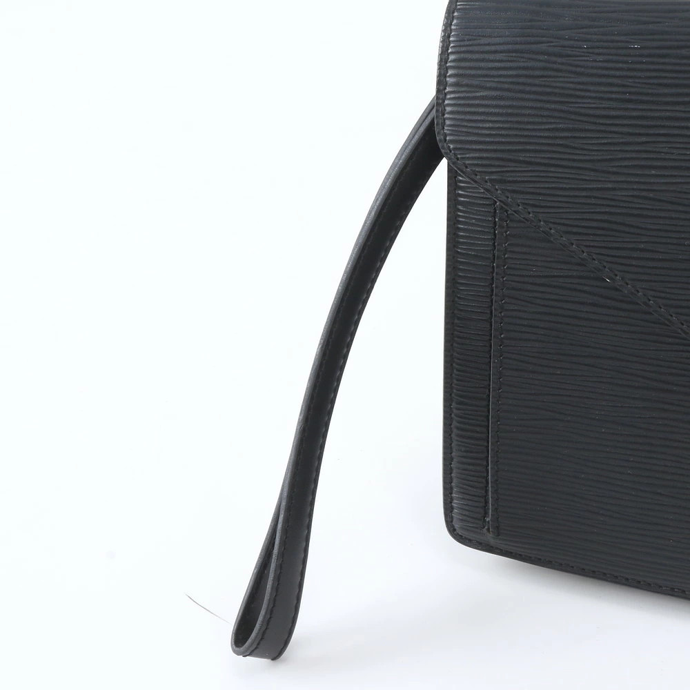 Louis Vuitton Epi Serie Dragonne Leather Bag Black 25cm x 18cm x 6cm