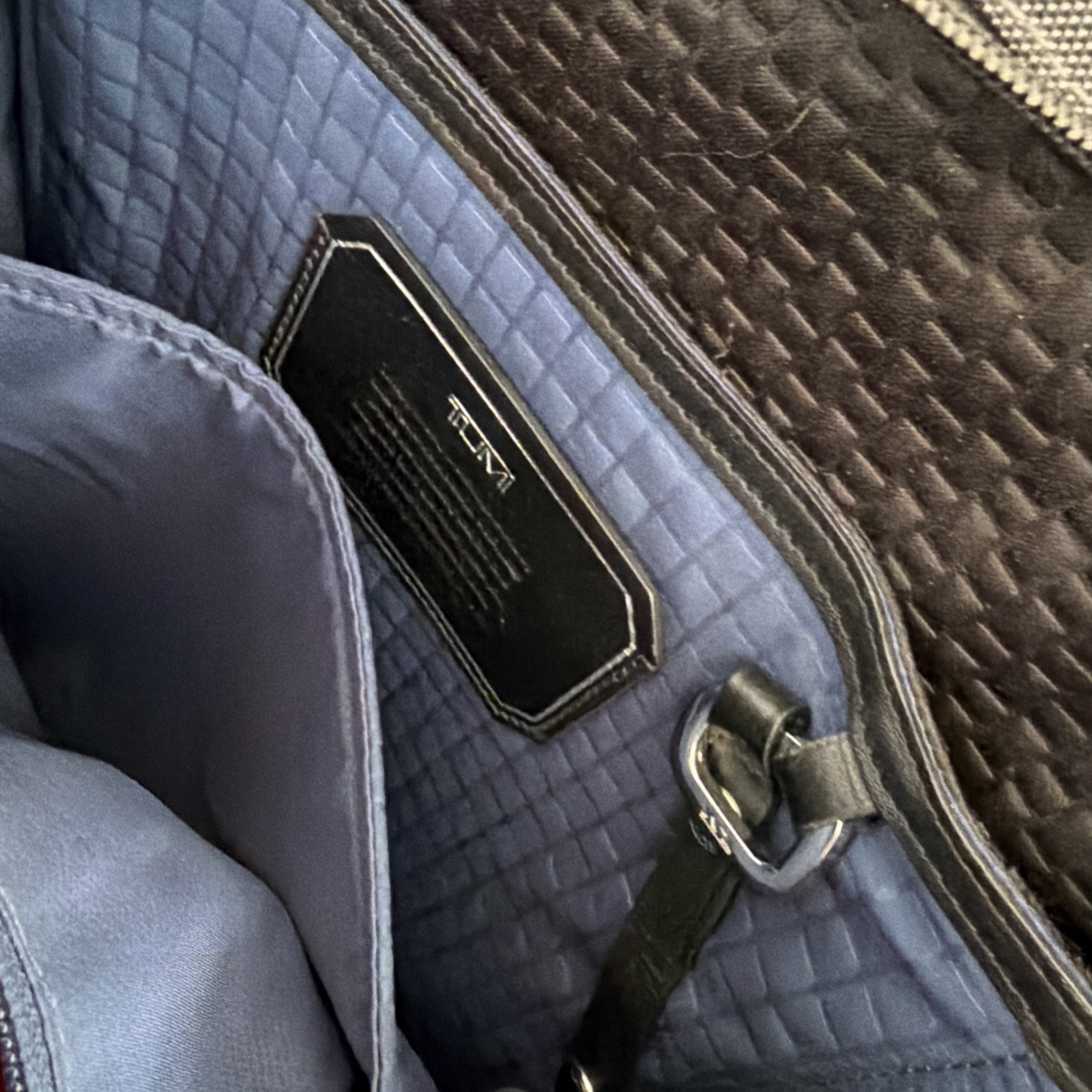 TUMI Arrive Logan Backpack 38cm Portable A4 Black Gray Used