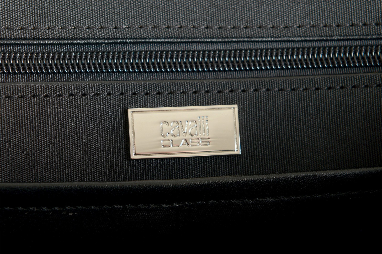 Cavalli Class Men’s “Hunter” Navy Blue Briefcase Bag