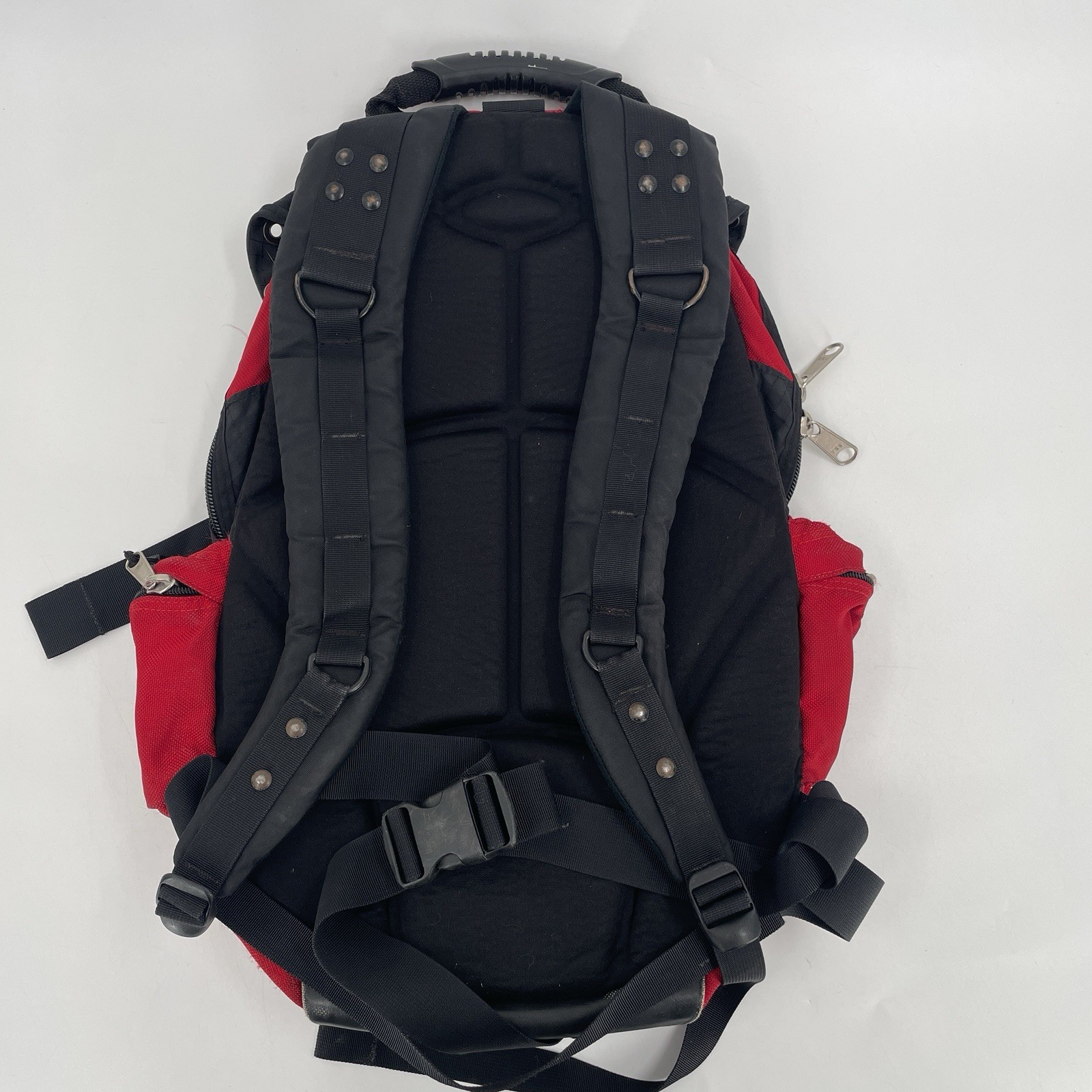 Vintage Oakley Icon Backpack in Red Black – 90s 2000s Y2k Goth Grunge