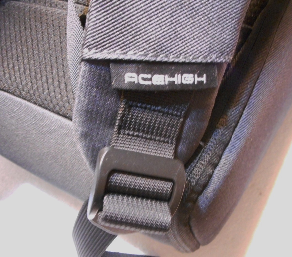 NYC Falcon ACEHIGH Backpack Top/Side Load Laptop Tablet USB LN