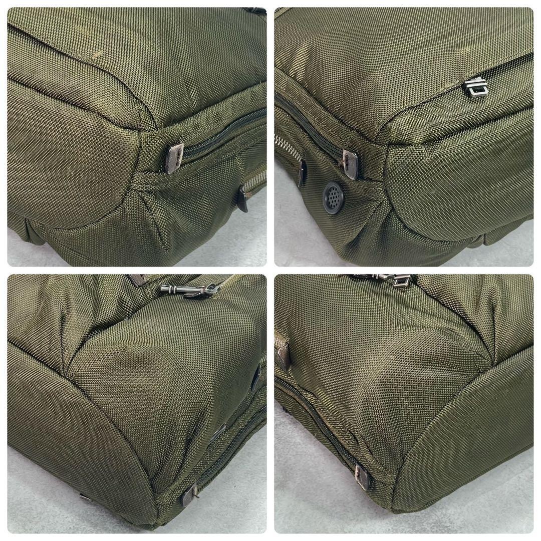 TUMI Boston Bag Khaki 2way Nylon