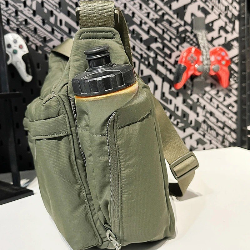 Uniqlo Multi Pocket Shoulder Bag 2 Colors Handbag For Men Messenger Bag