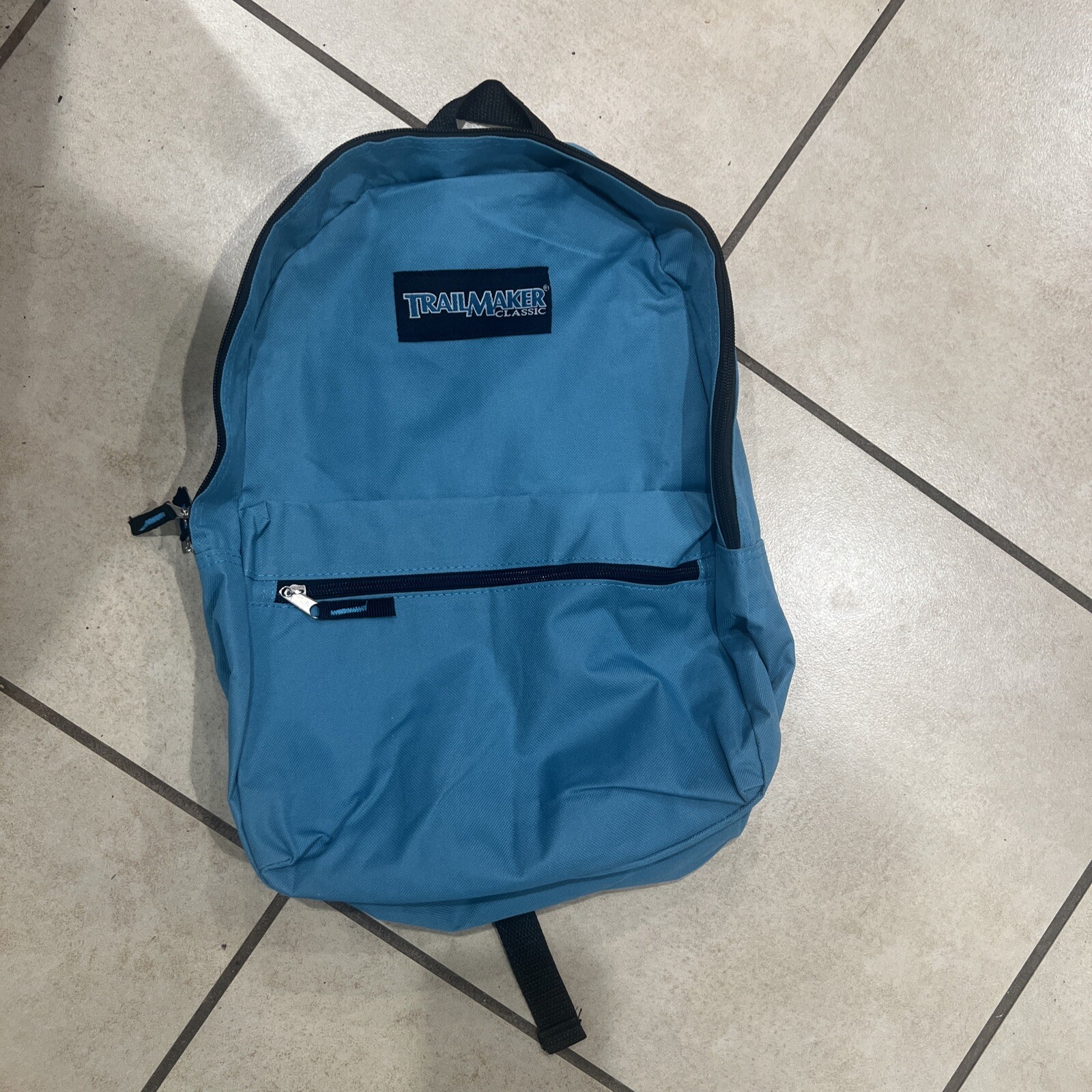 Trailmaker Classic Lightweight Backpack 16.5″ Bookbag Aqua Blue Teal Turquoise