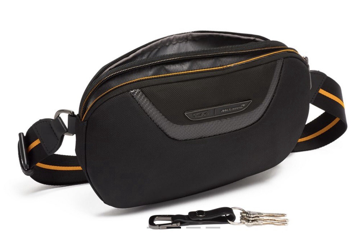 Tumi x McLaren Lumin Utility Pouch Waist Bag Brand New