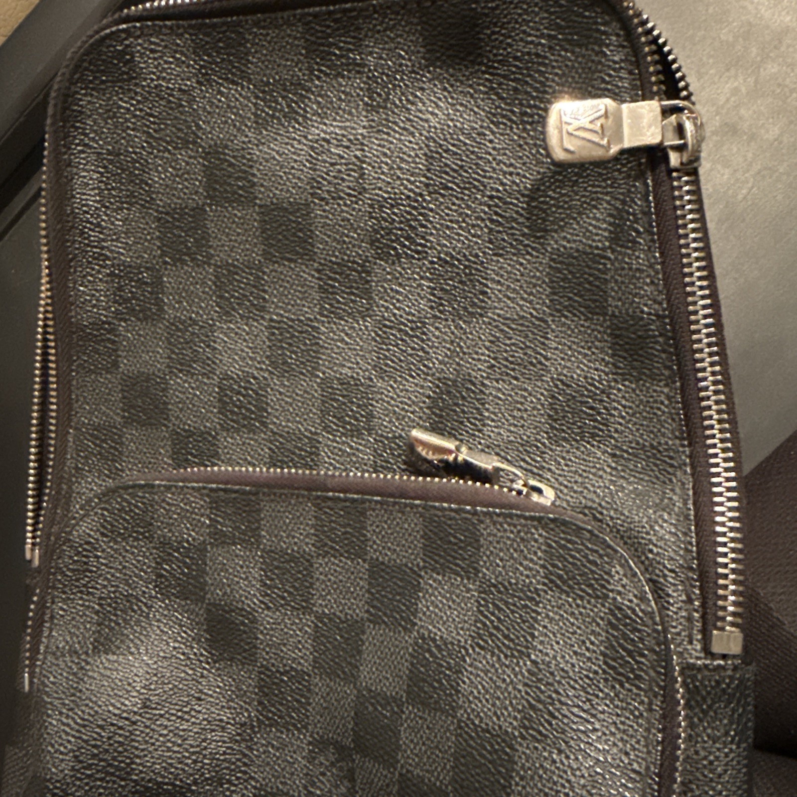 Louis Vuitton Josh Backpack Damier Graphite Black/Gray Canvas