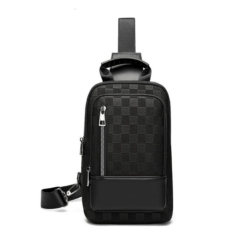 Mens Trendy Single Shoulder Sling Crossbody Travel Carry On Bag Large Capacity