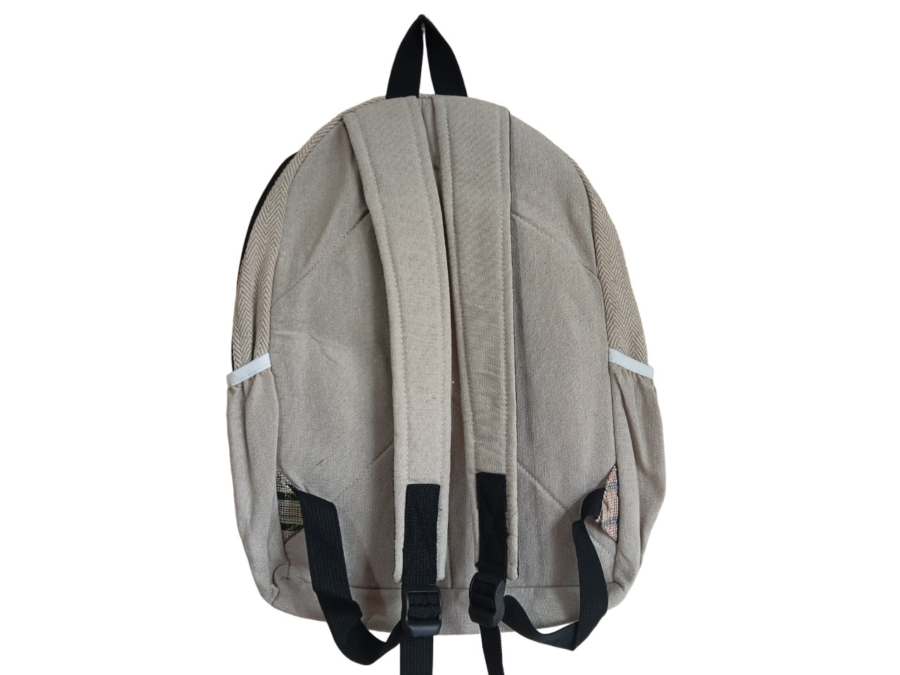 Handmade Hemp Backpack Large Rucksack Bag Sustainable Cotton Nepal Unisex School