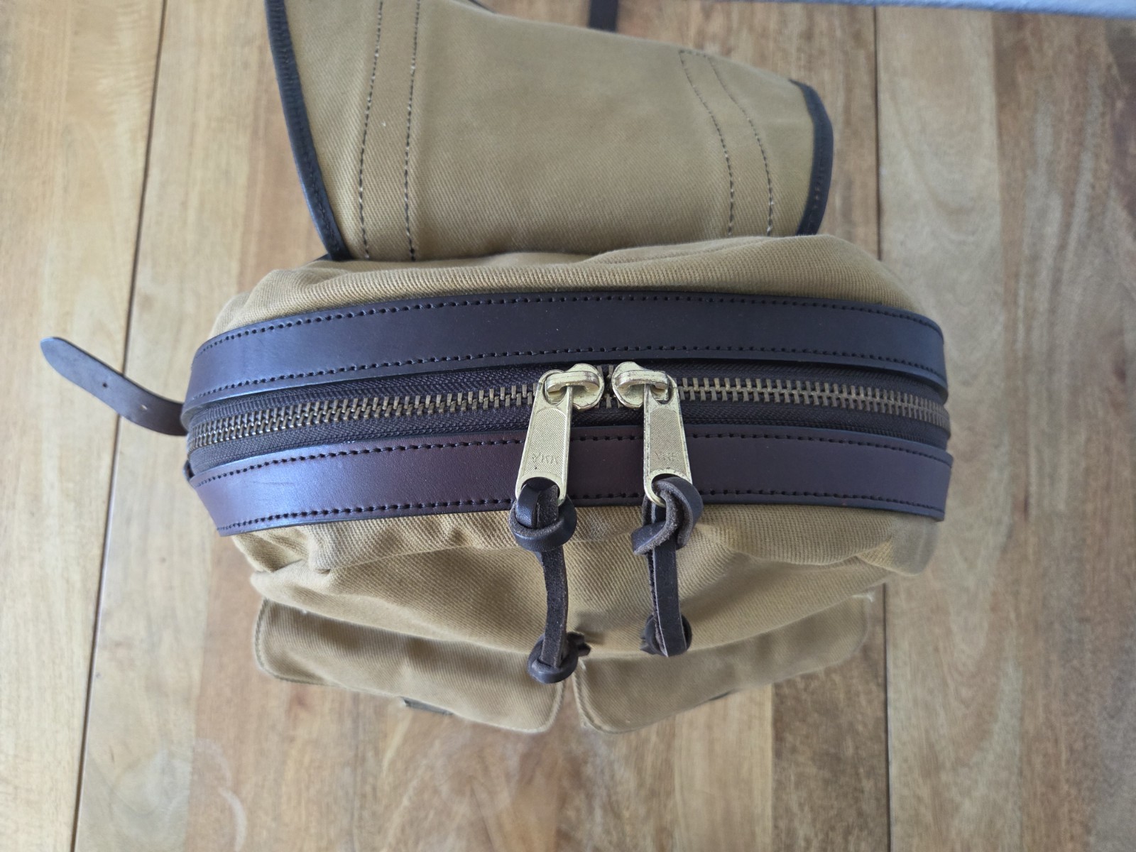 Filson Rugged Twill Rucksack | YKK Era | Tan | Made in USA | Discontinued