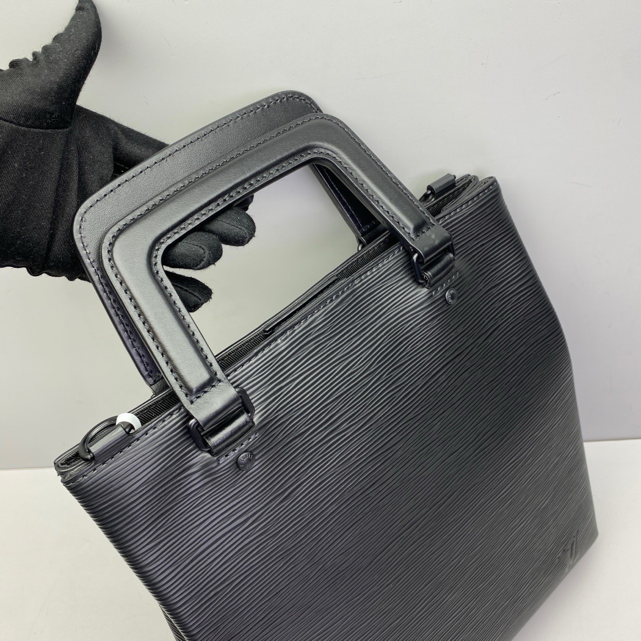 Louis Vuitton Pre-Owned Authentic Sac Tote Shoulder Bag Black 28x25x6.5cm