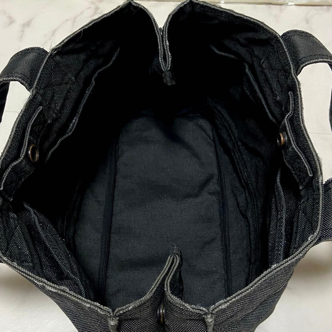 Yoshida Porter SMOKY Tote Bag S Black Made in Japan authentic