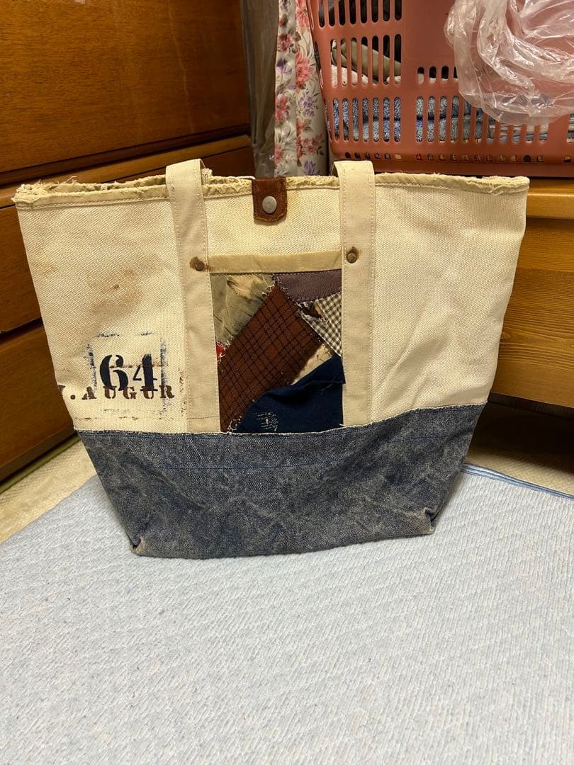 J.AUGUR DESIGN Tote Size H 14.1 x W 18.8 x D 7 in Made in USA