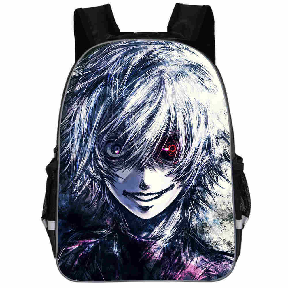 3D Print Tokyo Ghoul Anime School Backpack Travel Bag 11/13/16/18″