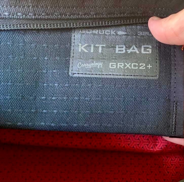 Goruck x Carryology GRXC2+ Samurai 2.0 Kit Bag 32L *RARE NWOT
