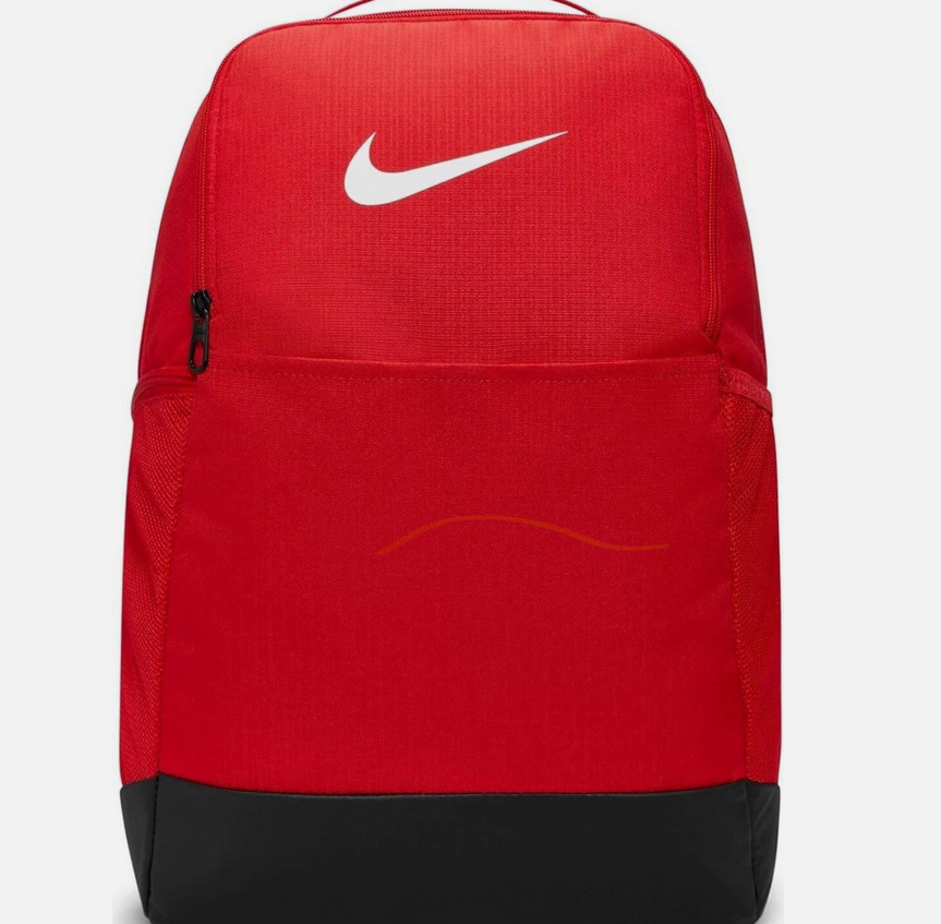 NEW Nike Brasilia 9.5 Training Backpack Medium 24L (Canada Red/University Red)