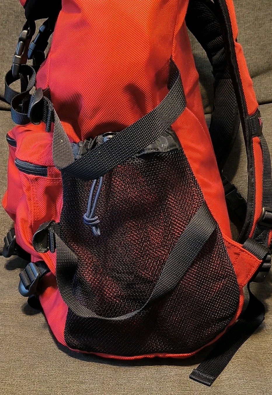 Vintage Abercrombie & Fitch 90s A-20 Hiking Backpack A20 Red .Hard To Find