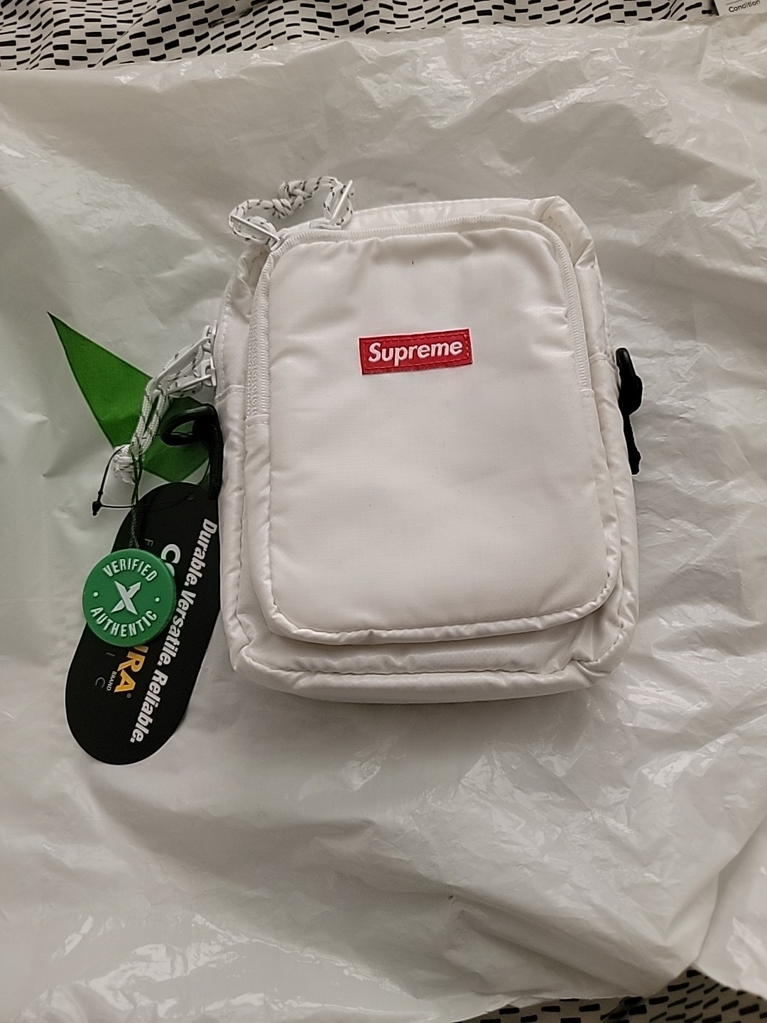 Supreme FW17 White Shoulder Bag