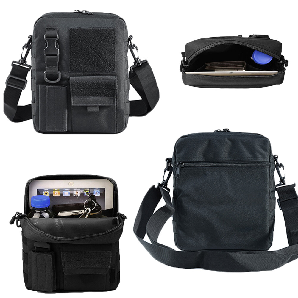 Mens Messenger Bag Waterproof Shoulder / Cross Body Backpack Tactical Sling Bag