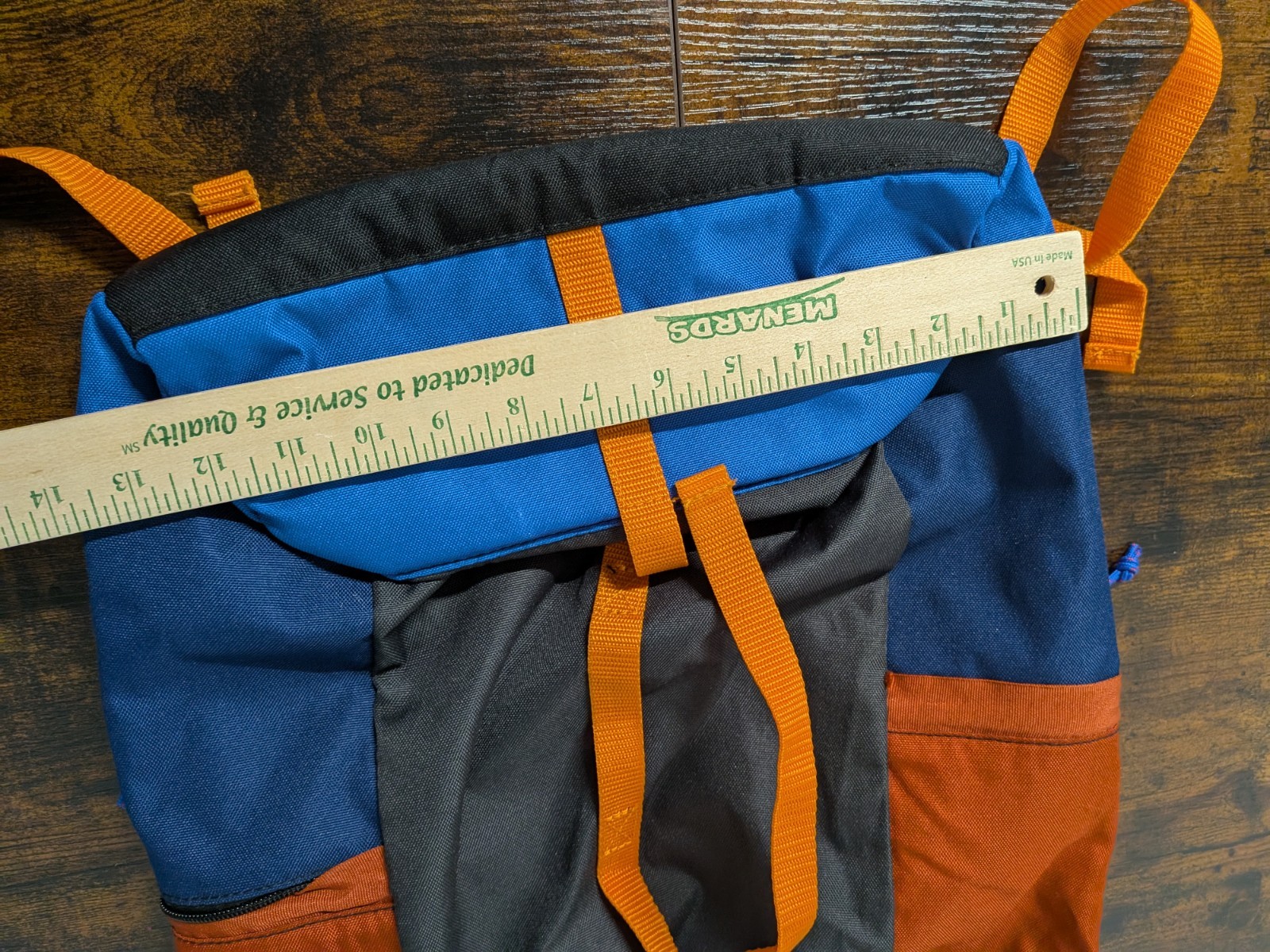 American Eagle Outfitters Hiking Backpack Multicolor Top Load AEO 2015 Retro