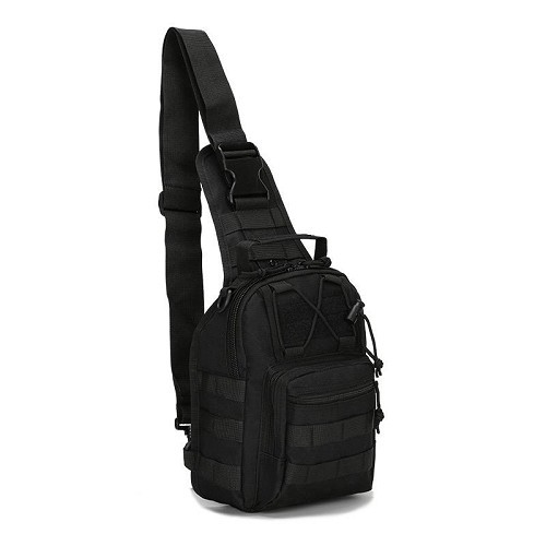 Outdoor Hiking Travel Men Backpack Molle Tactical Sling Chest Pack Shoulder Bag