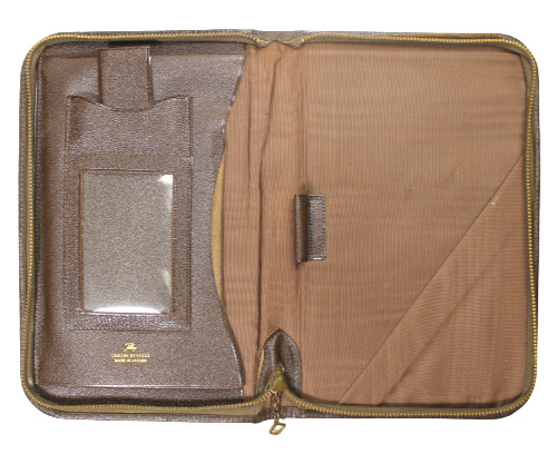 Vintage Tilley Leather Travel Document Case English Morocco Made in Canada 9″x6″
