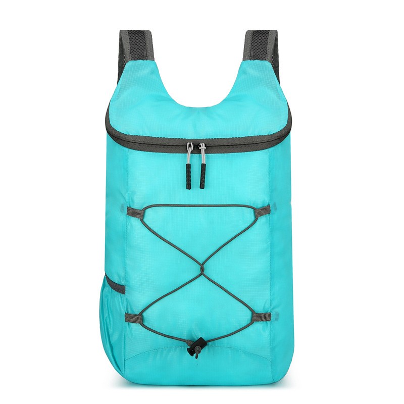 Outdoor folding backpack, cycling bag, sports hiking storage bag, gift