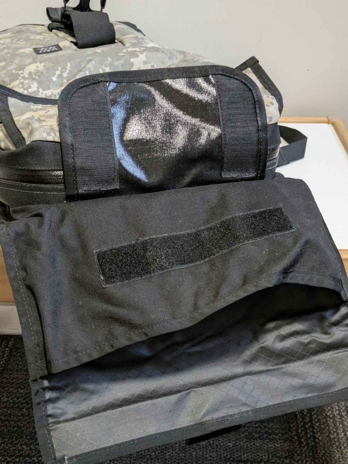 Mission Workshop ‘Rambler’ Backpack Expandable Waterproof Bag Camouflage Black