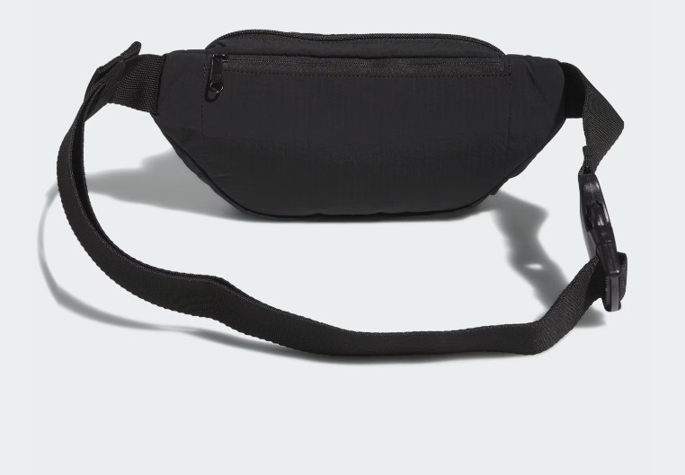 Adidas Originals National Waist Bag Fanny Pack Black/White Men’s Women’s Travel