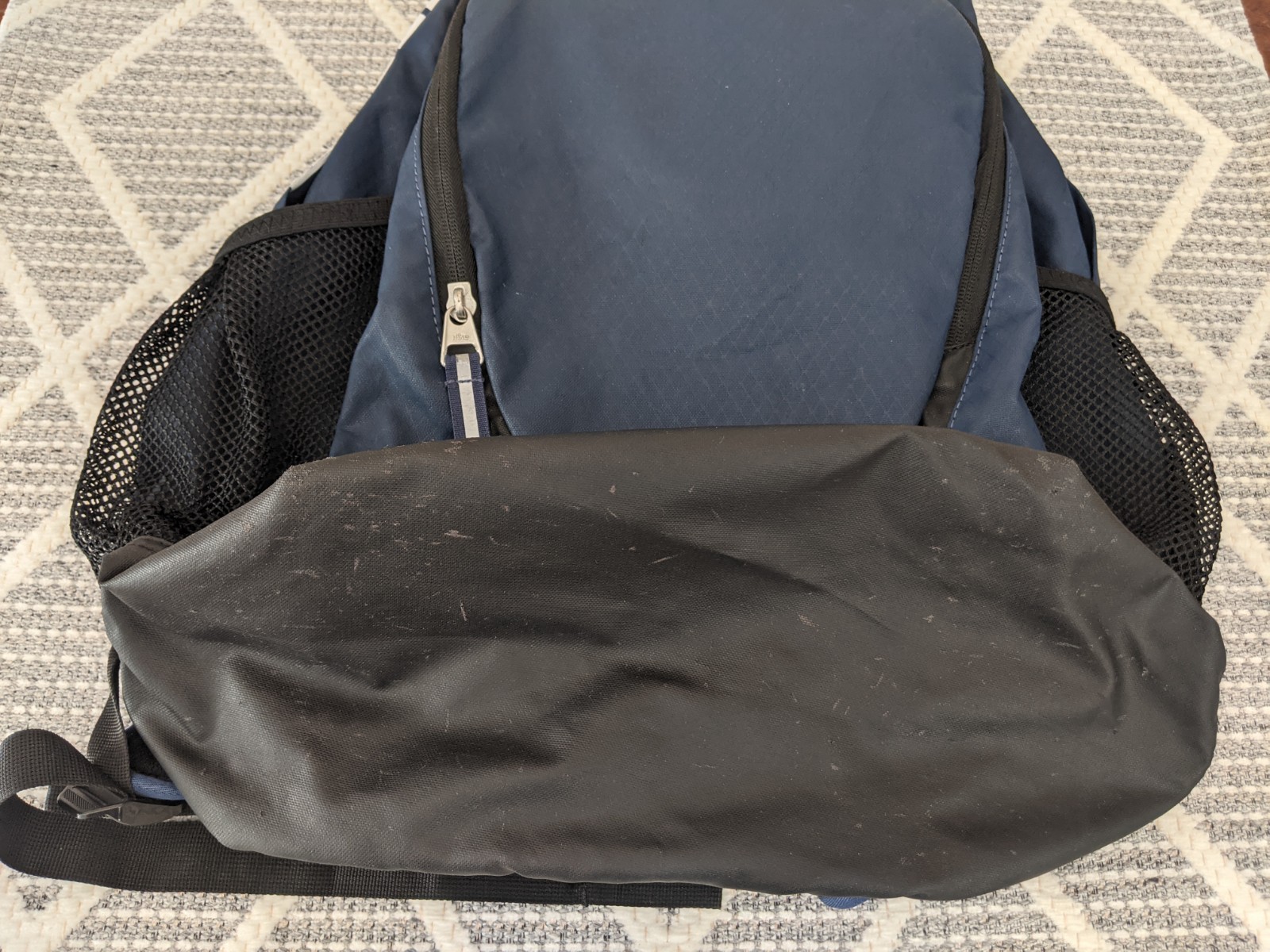 Nike Team Training Max Air Backpack Navy Blue Black, BA4890 412 Travel Gym Bag