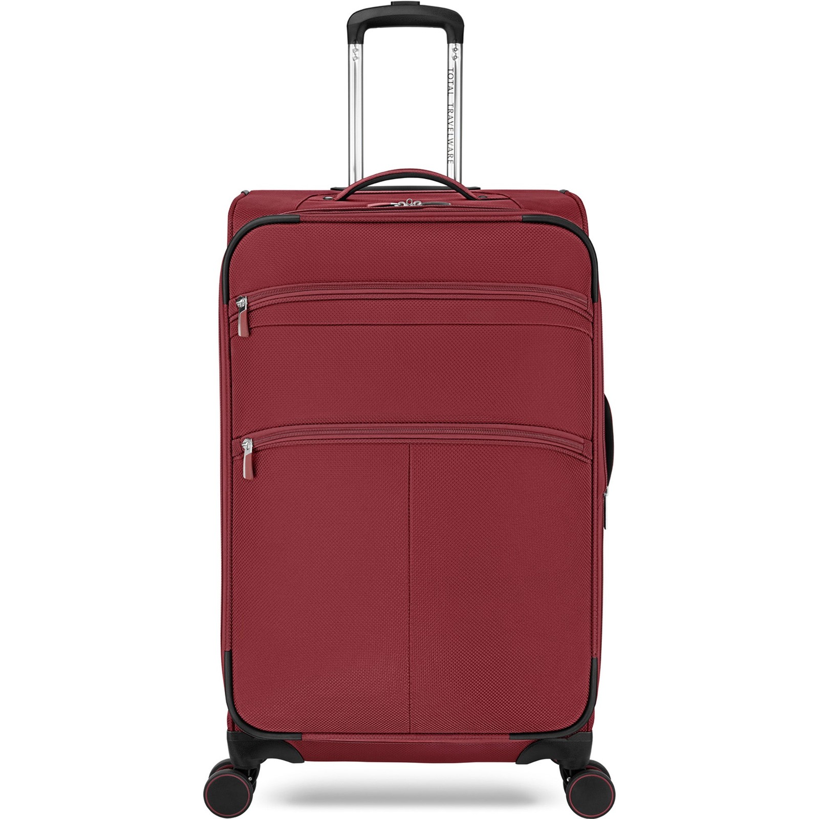 TOTAL TRAVELWARE Everest Expandable Softside Spinner Wine 25 Inch Spinner U1