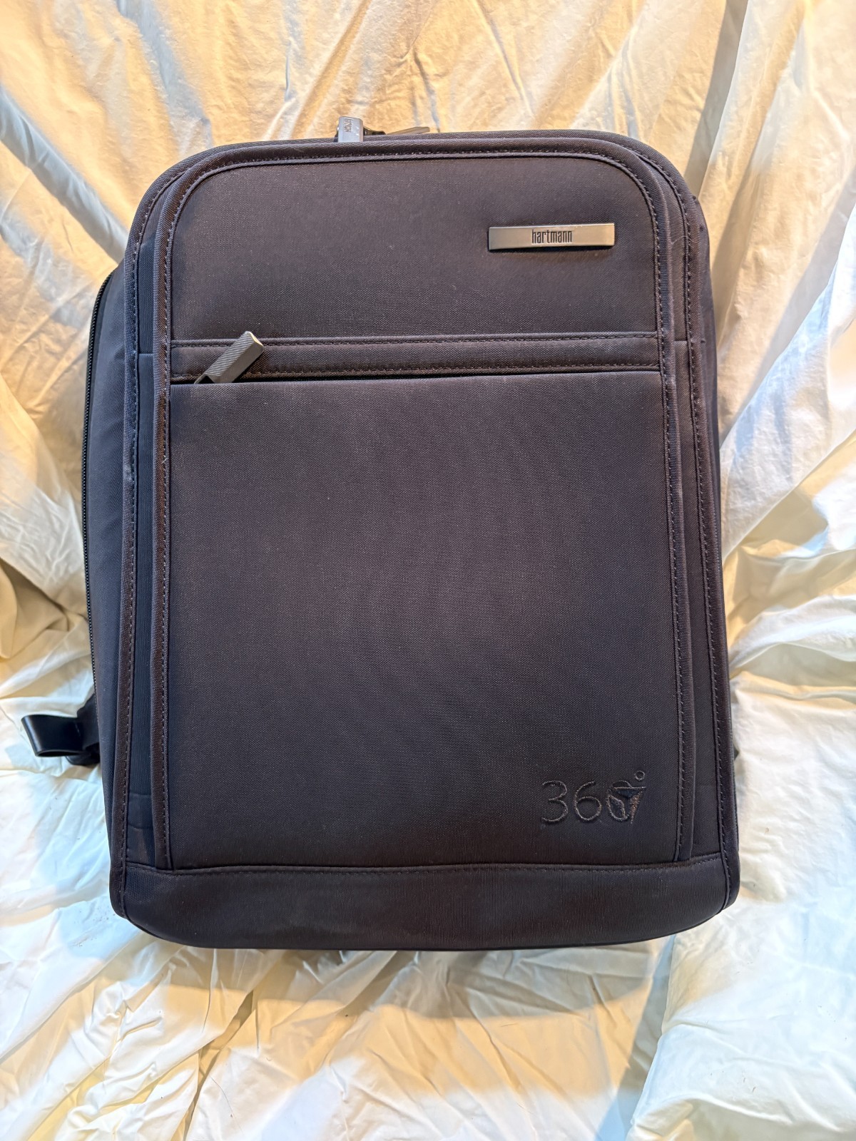Hartmann Metropolitan Delta 360 Slim Travel Backpack Deep Black New w/o Tags