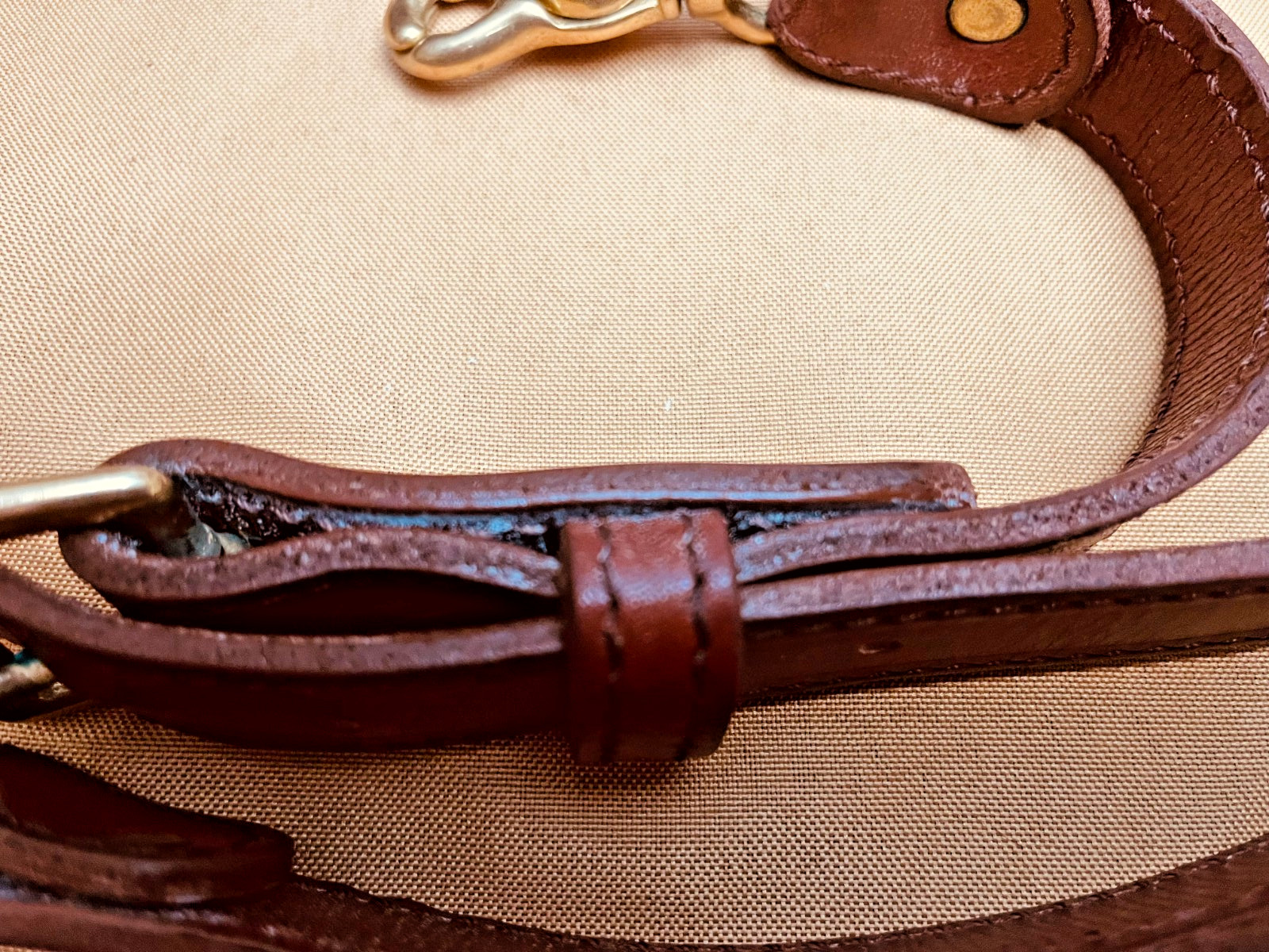 TANNER’S ALLEY American Saddle Leather Briefcase / Messenger bag / Saddle Bag