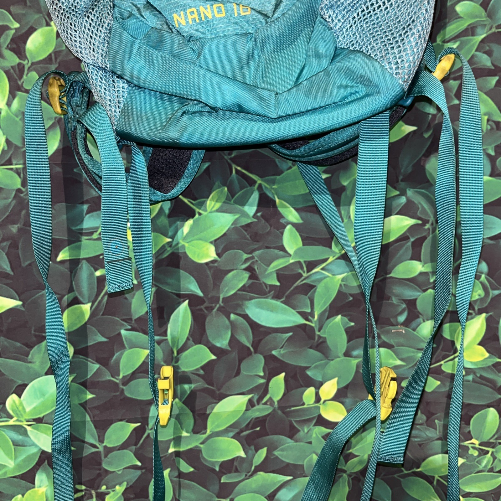 Gregory Teal Blue Nano 16 Backpack With Defects