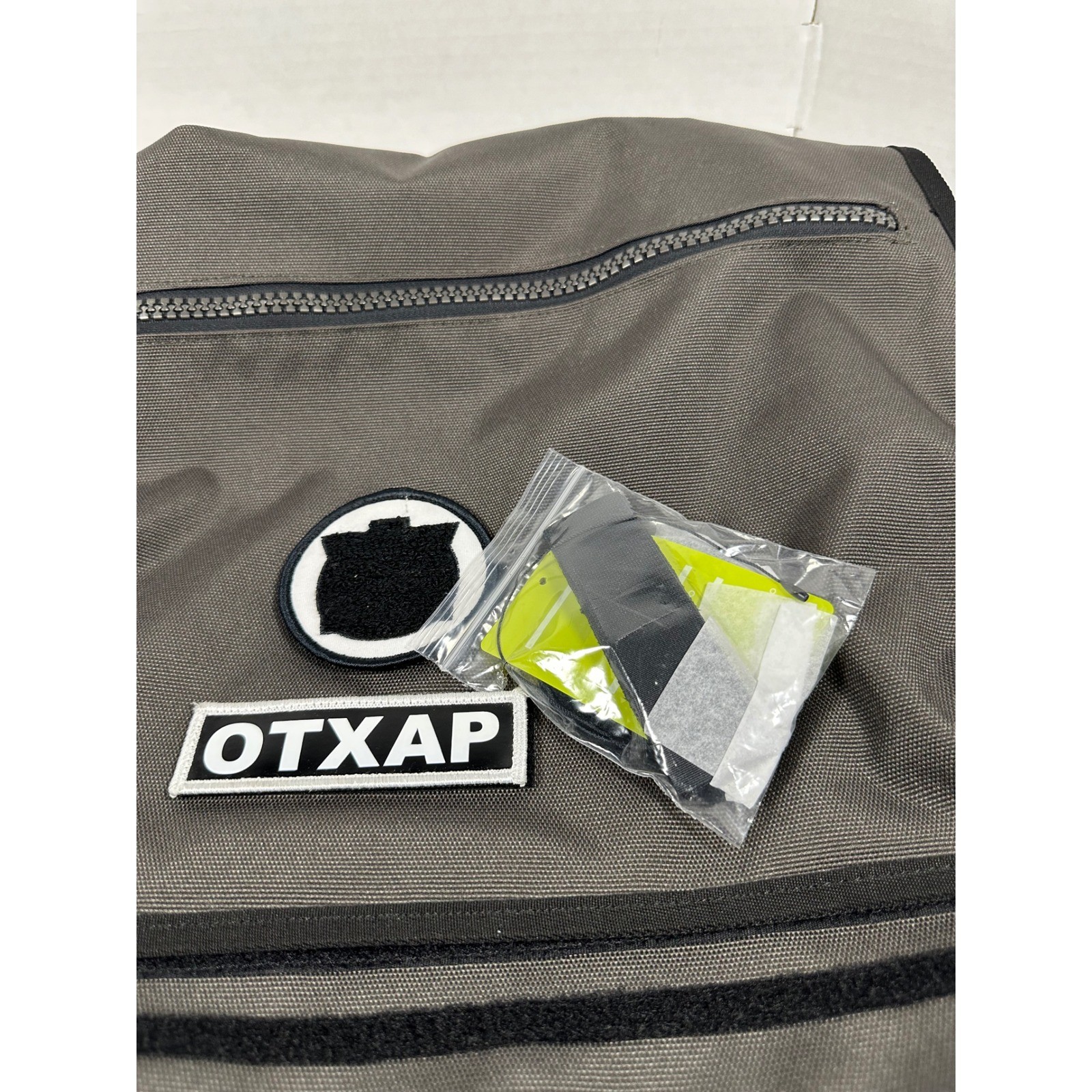 OnitsukaTiger x Andrea Pompilio Messenger Bag CharcoalGrey OTXAP Tactical Canvas