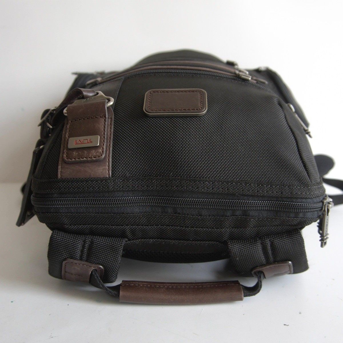 Tumi Alpha Bravo Knox Backpack Black 41cm Storage & Multiple Pockets