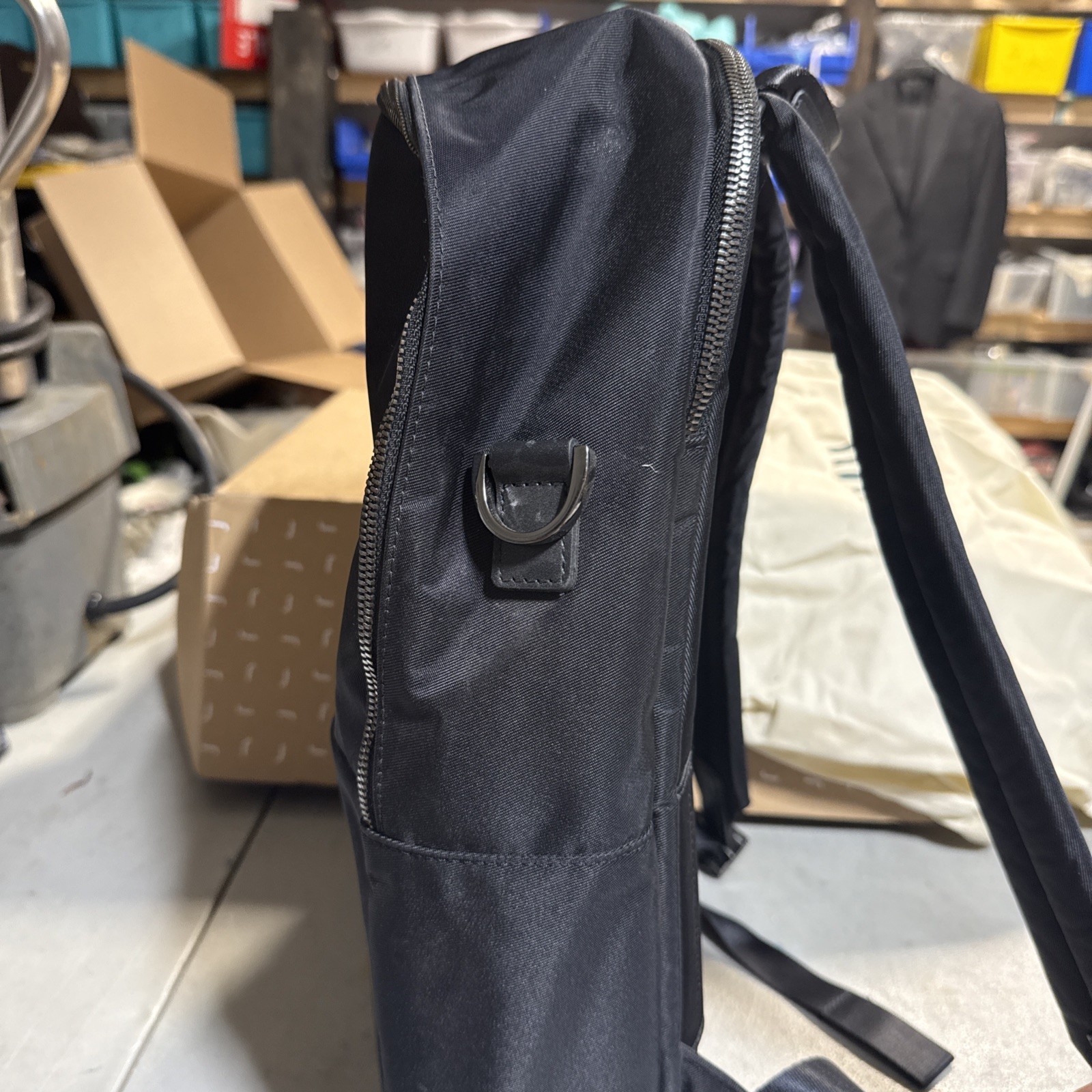 July Carry All Backpack Water-Resistant, Luggage Backpack, Midnight Black